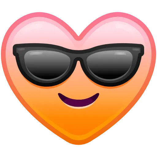 😎 Эмодзи «Heart Emoji» для Telegram