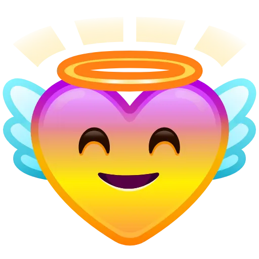 😇 Эмодзи «Heart Emoji» для Telegram