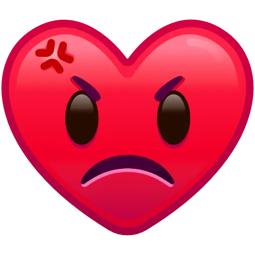 😡 Эмодзи «Heart Emoji» для Telegram