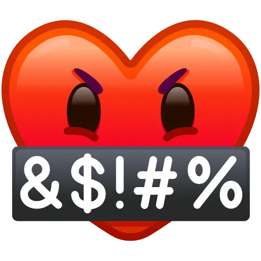 🤬 Эмодзи «Heart Emoji» для Telegram