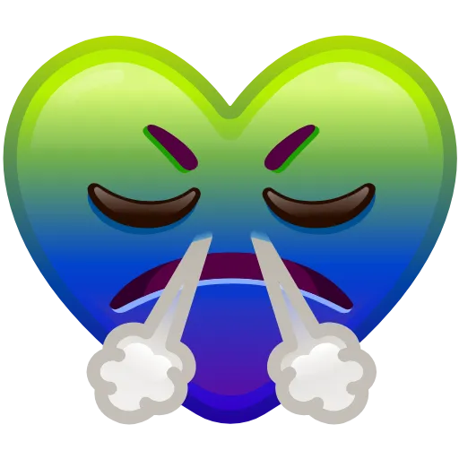 😤 Эмодзи «Heart Emoji» для Telegram