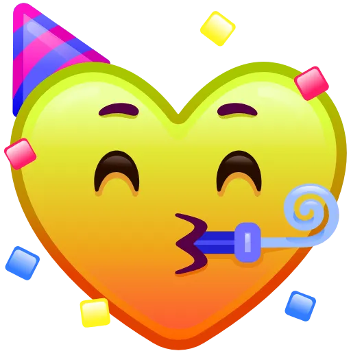 🥳 Эмодзи «Heart Emoji» для Telegram