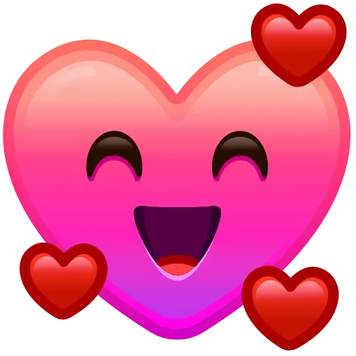 🥰 Эмодзи «Heart Emoji» для Telegram
