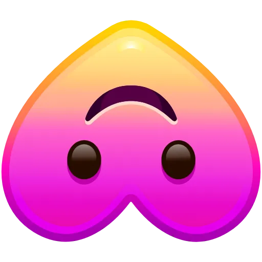 🙃 Эмодзи «Heart Emoji» для Telegram