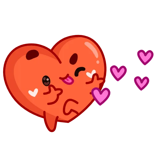 😘 Эмодзи «Сердечко» для Telegram