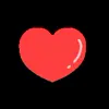 ❤️ Эмодзи «❤ Hearts-2 - сердечки» для Telegram