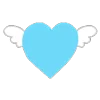 💙 Эмодзи «❤ Hearts-2 - сердечки» для Telegram