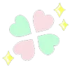 🍀 Эмодзи «❤ Hearts-2 - сердечки» для Telegram