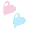 💕 Эмодзи «❤ Hearts-2 - сердечки» для Telegram