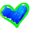 ❤️ Эмодзи «❤ Hearts-2 - сердечки» для Telegram