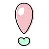❕ Эмодзи «❤ Hearts-2 - сердечки» для Telegram
