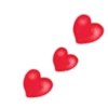 ❤️ Эмодзи «❤ Hearts-2 - сердечки» для Telegram