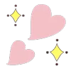 💖 Эмодзи «❤ Hearts-2 - сердечки» для Telegram
