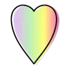 💛 Эмодзи «❤ Hearts-2 - сердечки» для Telegram