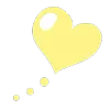 💛 Эмодзи «❤ Hearts-2 - сердечки» для Telegram