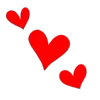 ❤️ Эмодзи «❤ Hearts-2 - сердечки» для Telegram
