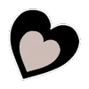 🖤 Эмодзи «❤ Hearts-2 - сердечки» для Telegram