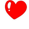 ❤️ Эмодзи «❤ Hearts-2 - сердечки» для Telegram