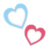 💕 Эмодзи «❤ Hearts-2 - сердечки» для Telegram