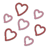 ❤️ Эмодзи «❤ Hearts-2 - сердечки» для Telegram