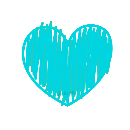 🩵 Эмодзи «Огненные сердечки» для Telegram