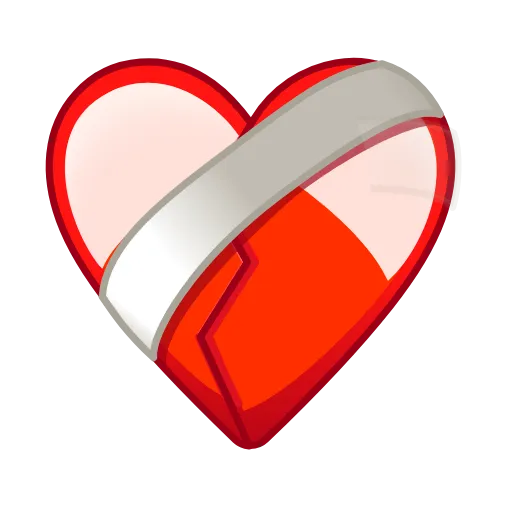 ❤️‍🩹 Эмодзи «Огненные сердечки» для Telegram
