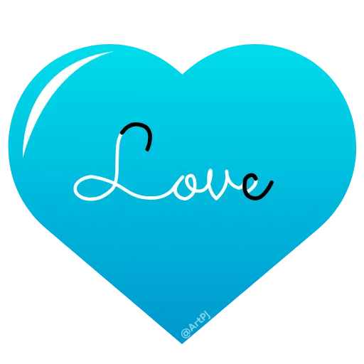 🩵 Эмодзи «Огненные сердечки» для Telegram