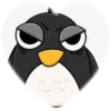 ❤️ Эмодзи «Пингвины в сердечках» для Telegram