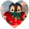 ❤️ Эмодзи «Пингвины в сердечках» для Telegram