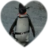 ❤️ Эмодзи «Пингвины в сердечках» для Telegram