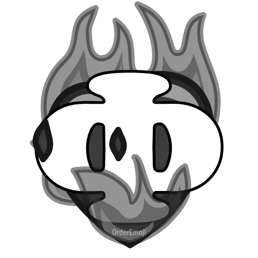 ❤️‍🔥 Эмодзи «Розовые пламенные буквы в сердечках.» для Telegram