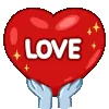 ❤️ Эмодзи «Сердца» для Telegram