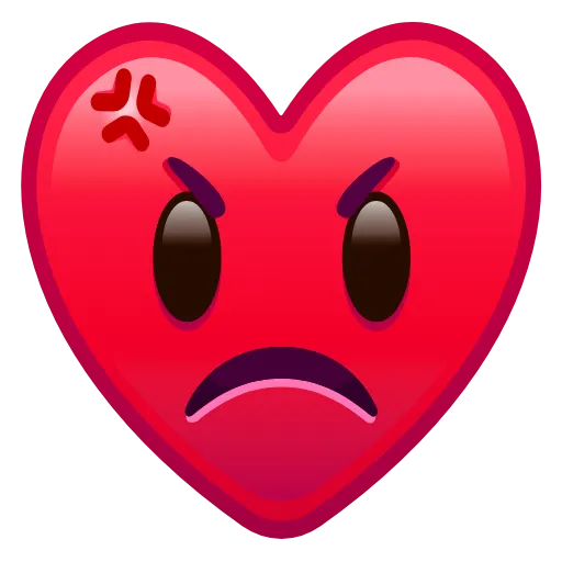 😡 Эмодзи «Hearts Anim» для Telegram
