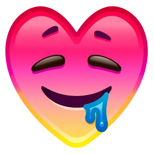 🤤 Эмодзи «Hearts Anim» для Telegram
