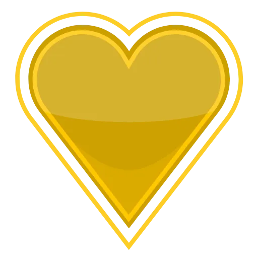 💛 Эмодзи «❤ Love Hearts - анимированные сердечки» для Telegram