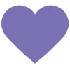 💜 Эмодзи «Сердца» для Telegram