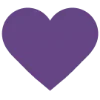 💜 Эмодзи «Сердца» для Telegram