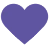💜 Эмодзи «Сердца» для Telegram