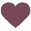 💜 Эмодзи «Сердца» для Telegram