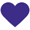 💜 Эмодзи «Сердца» для Telegram