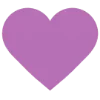 💜 Эмодзи «Сердца» для Telegram