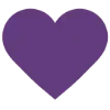 💜 Эмодзи «Сердца» для Telegram