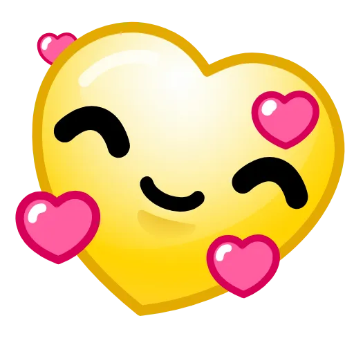 🥰 Эмодзи «Hearts Emoji - эмоджи сердечки» для Telegram
