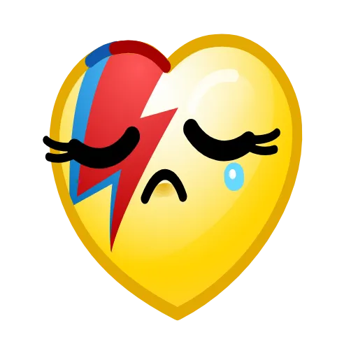 😔 Эмодзи «Hearts Emoji - эмоджи сердечки» для Telegram