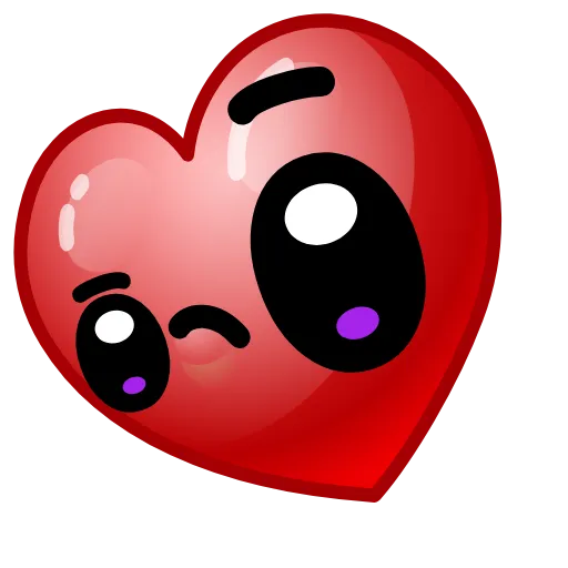🤨 Эмодзи «Hearts Emoji - эмоджи сердечки» для Telegram