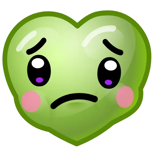 🤢 Эмодзи «Hearts Emoji - эмоджи сердечки» для Telegram