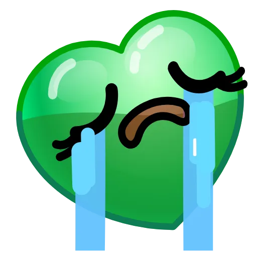 😭 Эмодзи «Hearts Emoji - эмоджи сердечки» для Telegram