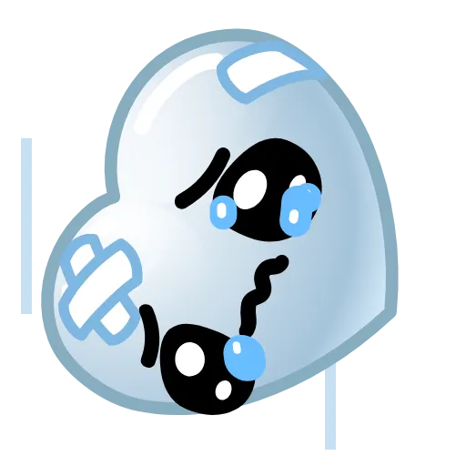 😢 Эмодзи «Hearts Emoji - эмоджи сердечки» для Telegram