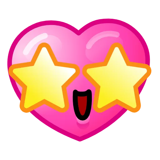 🤩 Эмодзи «Hearts Emoji - эмоджи сердечки» для Telegram
