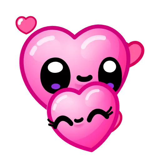 💕 Эмодзи «Hearts Emoji - эмоджи сердечки» для Telegram